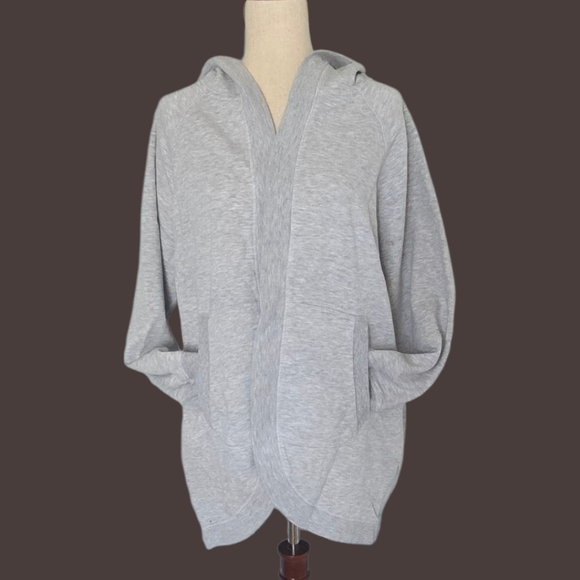 Open Cardigan Hoody light gray XL - Picture 1 of 5